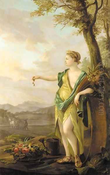 An allegory of fruitful labour - view 1
