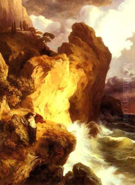 Sappho Am Vorebirge Leukate (Sappho In On The Cliffs Of Leucas) - view 1
