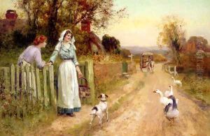 Market Day by Henry John Yeend King