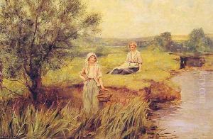 The Rush Gatherers by Henry John Yeend King