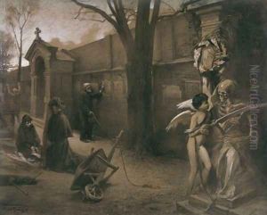 Jokers (At the Cemetery) by Antoni Kamienski