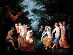 Diana and Acteon by Johann Konig
