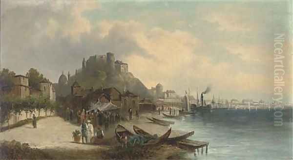 A market town on the Golden Horn - view 1