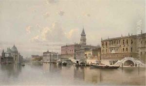 Before the Molo, Venice by Karl Kaufmann