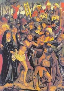 Christ Taken to Golgotha 1480 by Master of the Karlsruhe Passion