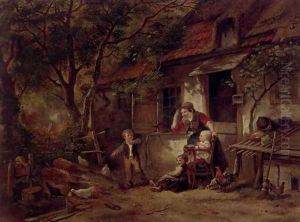 The Farmyard Thief by Herman Frederik Carel ten Kate