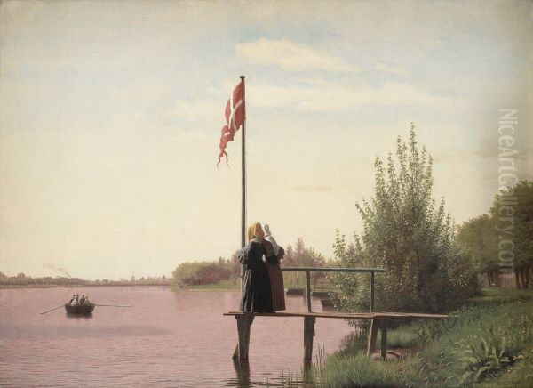 View of Lake Sortedam 1838 - view 1