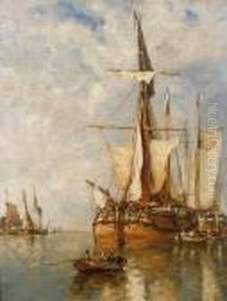 Shipping In A Dutch Harbour - view 1