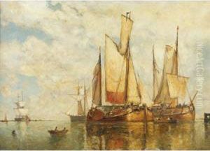 Calm, Holland by Paul-Jean Clays