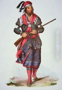 Chief Tukosee Mathla by Charles Bird King