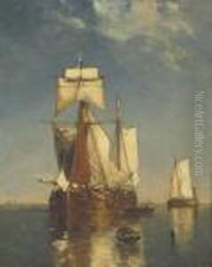 Calme Vers Le Soir, Escaut by Paul-Jean Clays
