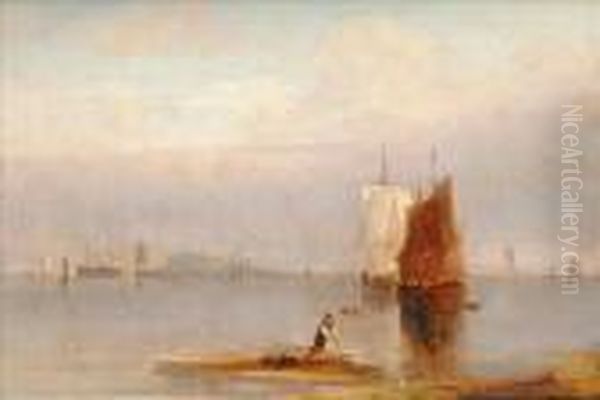 Vessels At Anchor - view 1