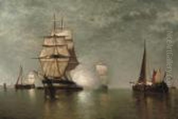 Firing A Salute - view 1