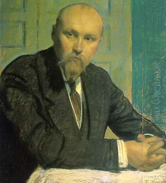 Portrait of Nikolai Roerich 1913 - view 1