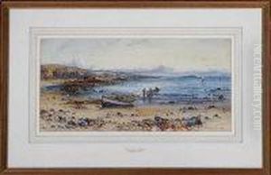 Afternoon, Porthpatrick, Anglesey, North Wales by Joseph Hughes Clayton