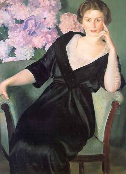 Portrait of Renee Notgaft 1914 - view 1