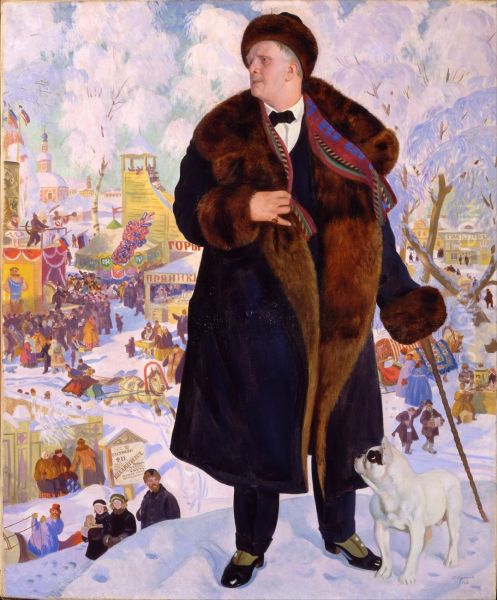 Portrait of Fiodor Shaliapin 1922 - view 1
