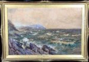 Off Wylfa Head, West Anglesea by Joseph Hughes Clayton