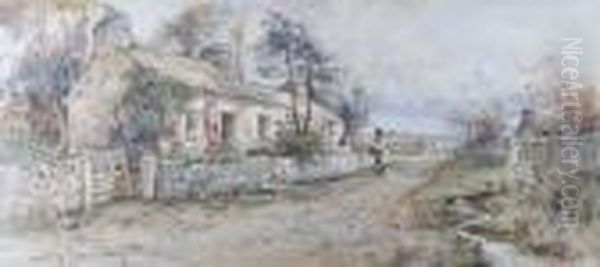Cottages On The Coast, With Figuresbefore - view 1