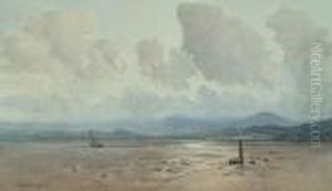Conway Estuary, North Wales by Joseph Hughes Clayton