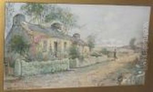 'fregela, Anglesey', And 'cottage Near Cemaes Bay, Anglesey' by Joseph Hughes Clayton