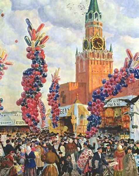 Easter Market at the Moscow Kremlin - view 1