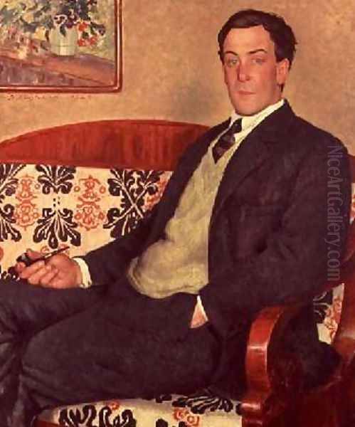 Portrait of Peter Kapitza 1894-1984 - view 1