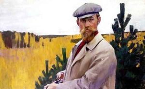 Self Portrait by Boris Kustodiev