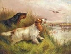 Signed R. Cleminson (lower Left) Oil On Canvas by Robert Cleminson
