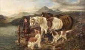 Waiting For The Ferry by Robert Cleminson