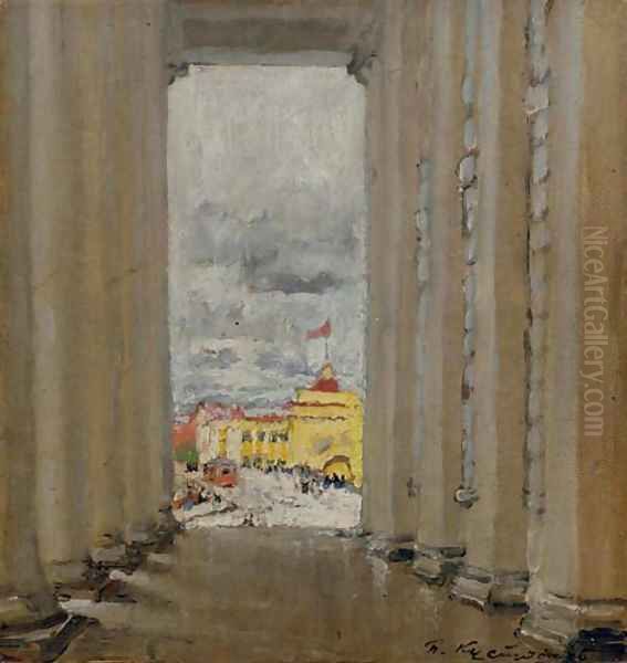View of Smolnyi Palace, St. Petersburg - view 1