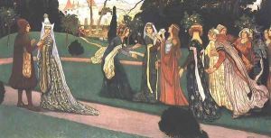 The Story of Klara Zach I 1911 by Aladar Korosfoi-Kriesch