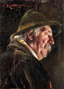 Tyrolean peasant by Carl Kronberger