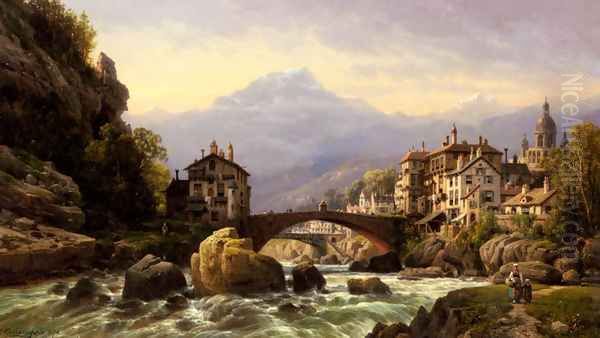 An Alpine Village - view 1