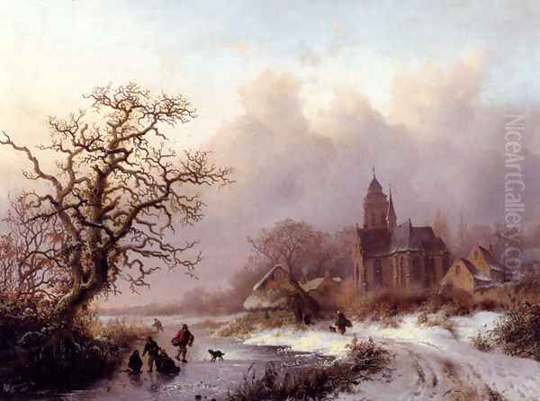 A Frozen Winter Landscape - view 1