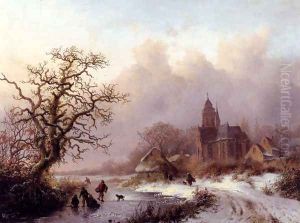 A Frozen Winter Landscape