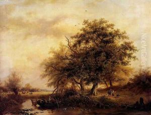 Figures In A Summer Landscape