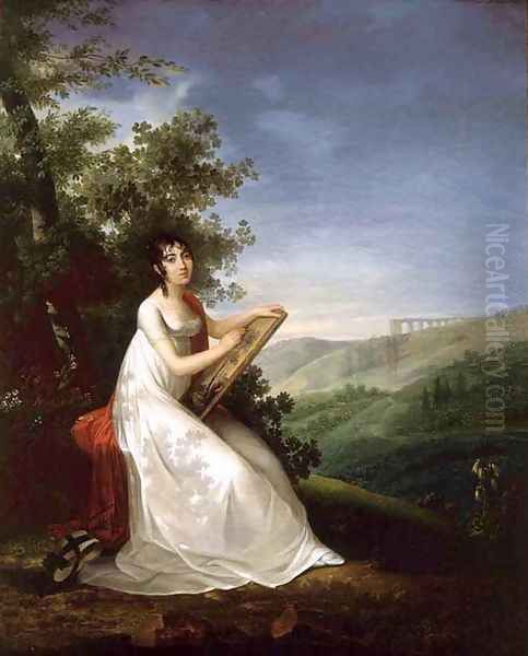 Portrait of Adelie Auguie 1810 - view 1