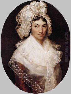 Portrait of Jeanne Bauwens-van Peteghem 1796 by Francois-Joseph Kinsoen
