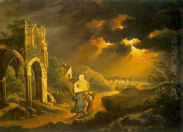 Storm at Night 1820s - view 1