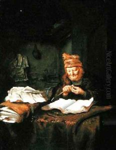 The Old Philosopher by Salomon Koninck