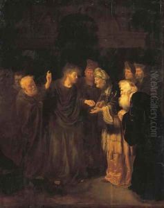 The Tribute Money by Salomon Koninck