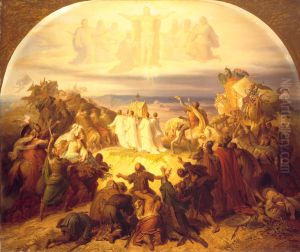 Crusaders before Jerusalem by Wilhelm von Kaulbach