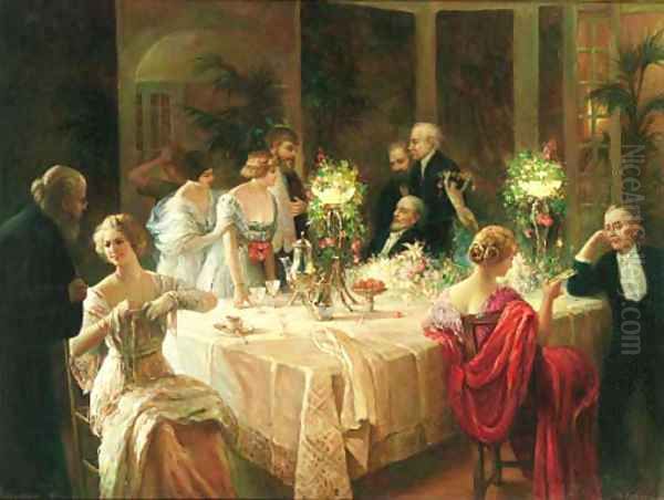 A wedding banquet - view 1