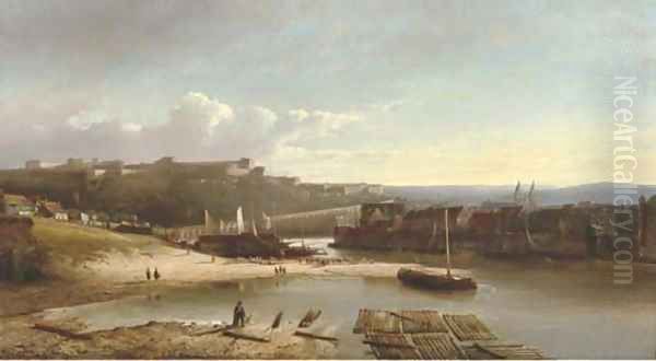 A view of Koblenz with Ehrenbreitstein castle - view 1