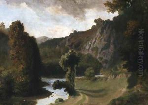 Cousin Valley near Avallon by Teofil Kwiatkowski