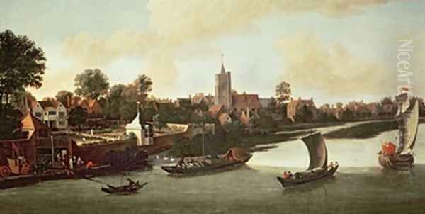 Chiswick from the River - view 1