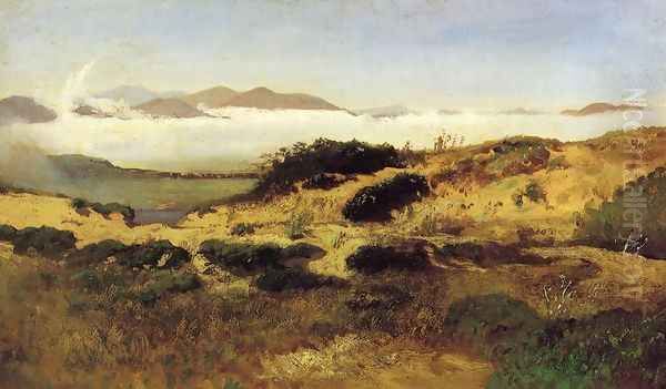 Sand Dunes and Fog, San Francisco - view 1