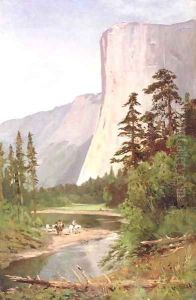 El Capitan Yosemite Valley by William Keith