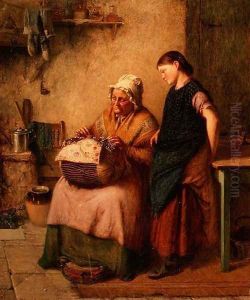 The Embroidery Lesson by Haynes King
